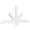 Ekena Millwork Kennewick Architectural Grade PVC Gable Bracket, 84"W x 35"H x 2"D x 6"F, 10/12 Pitch GBP084X35X0206KEN00 - alternate 1